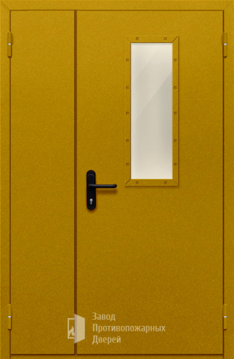 Фото двери «Полуторная со стеклом №25» в Котельникам