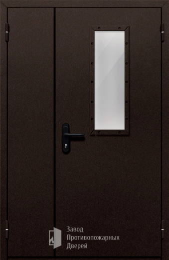 Фото двери «Полуторная со стеклом №210» в Котельникам