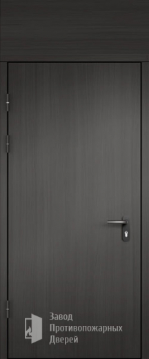 Фото двери «МДФ однопольная с фрамугой №27» в Котельникам