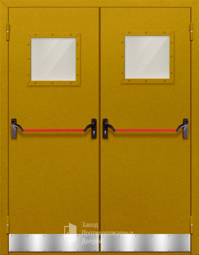 Фото двери «Двупольная с отбойником №28» в Котельникам