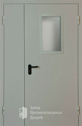 Фото двери «Полуторная со стеклом EI-30» в Котельникам