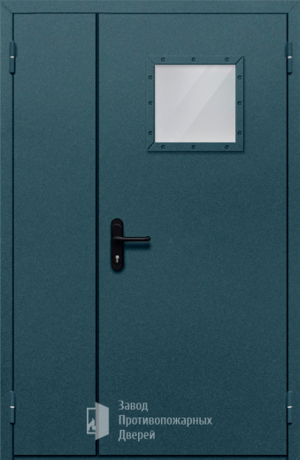 Фото двери «Полуторная со стеклом №87» в Котельникам