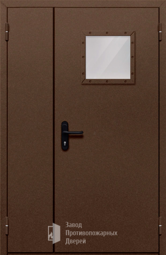 Фото двери «Полуторная со стеклом №88» в Котельникам