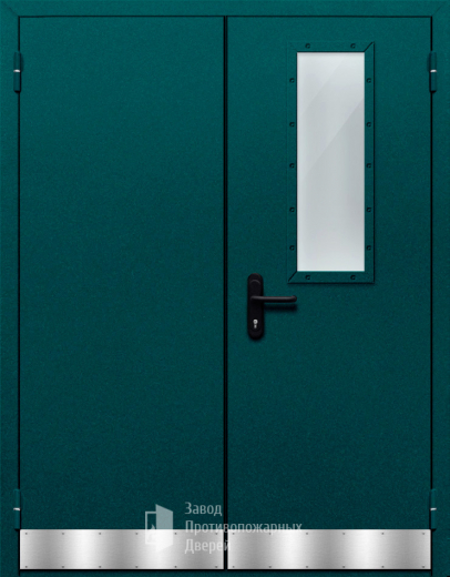 Фото двери «Двупольная с отбойником №33» в Котельникам