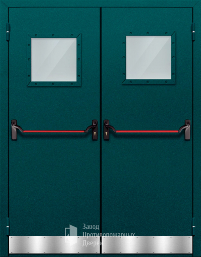 Фото двери «Двупольная с отбойником №32» в Котельникам