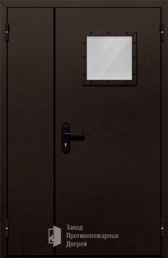Фото двери «Полуторная со стеклом №810» в Котельникам