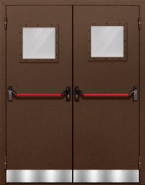 Фото двери «Двупольная с отбойником №38» в Котельникам
