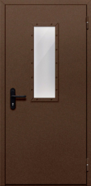 Фото двери «Однопольная со стеклом №58» в Котельникам