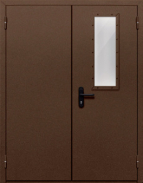 Фото двери «Двупольная со одним стеклом №48» в Котельникам