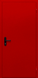 Фото двери «Однопольная глухая (красная)» в Котельникам