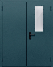 Фото двери «Двупольная со одним стеклом №47» в Котельникам