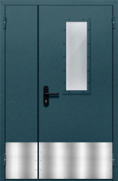 Фото двери «Полуторная с отбойником №34» в Котельникам