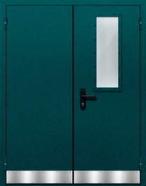 Фото двери «Двупольная с отбойником №33» в Котельникам