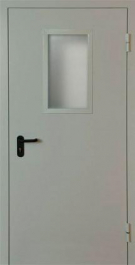 Фото двери «Однопольная со стеклопакетом EI-30» в Котельникам