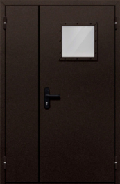 Фото двери «Полуторная со стеклом №810» в Котельникам