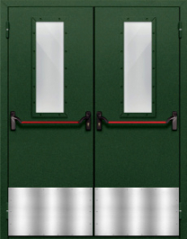 Фото двери «Двупольная с отбойником №40» в Котельникам