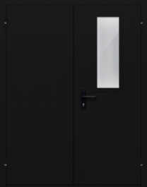 Фото двери «Двупольная со одним стеклом №44» в Котельникам