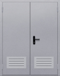 Фото двери «Двупольная с решеткой» в Котельникам