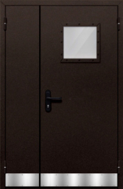 Фото двери «Полуторная с отбойником №42» в Котельникам