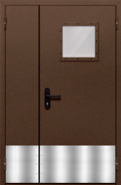 Фото двери «Полуторная с отбойником №35» в Котельникам