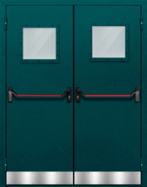 Фото двери «Двупольная с отбойником №32» в Котельникам