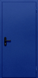 Фото двери «Однопольная глухая (синяя)» в Котельникам